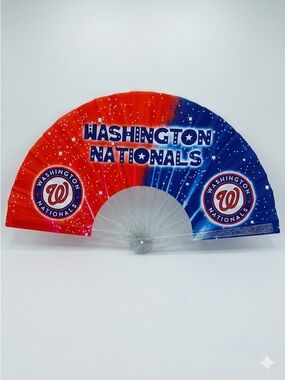 Washington Nationals Red & Blue Hand Fan